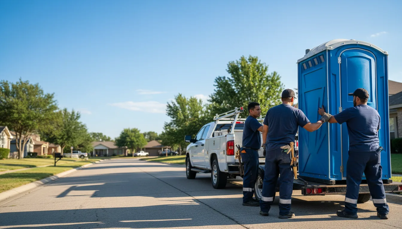 Portable Toilet Rental in Notrees, TX near me